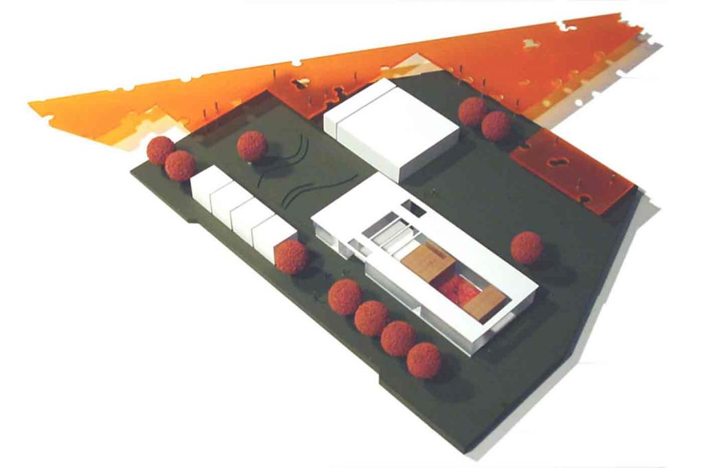 Bild von dem Modell der Grundschule Lamme in Braunschweig - header